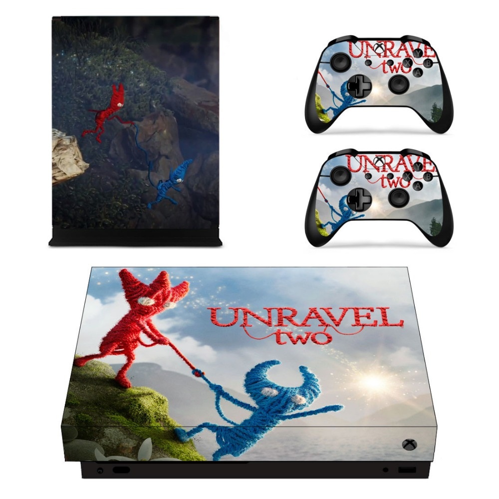 Xbox one x ܼ  2  Ʈѷ  unravel Ǯ Ʈ ̽ ÷Ʈ Ų ƼĿ